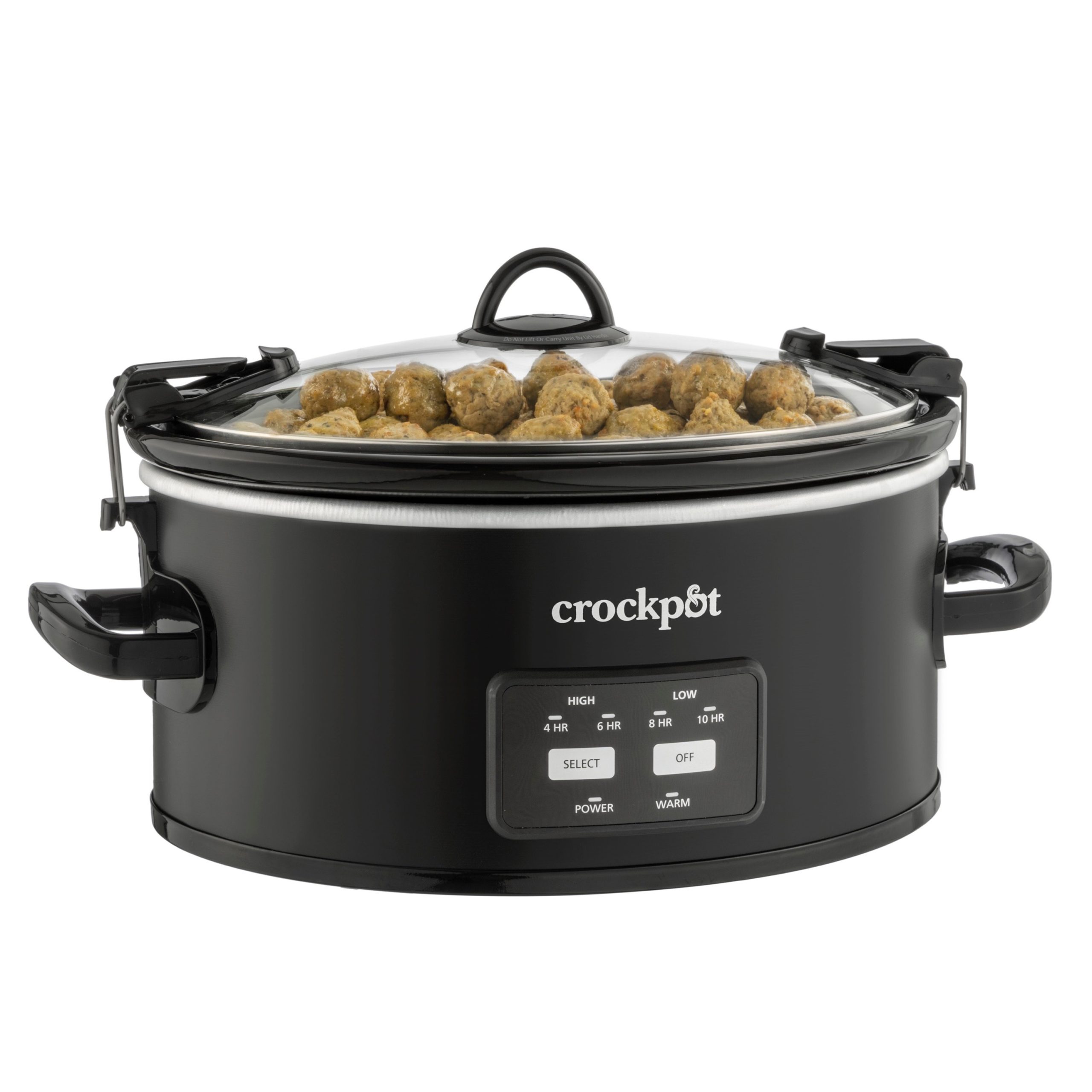 Crock-Pot® One-Touch Control 6-Quart Cook & Carry Slow Cooker, Matte Black - Image 2