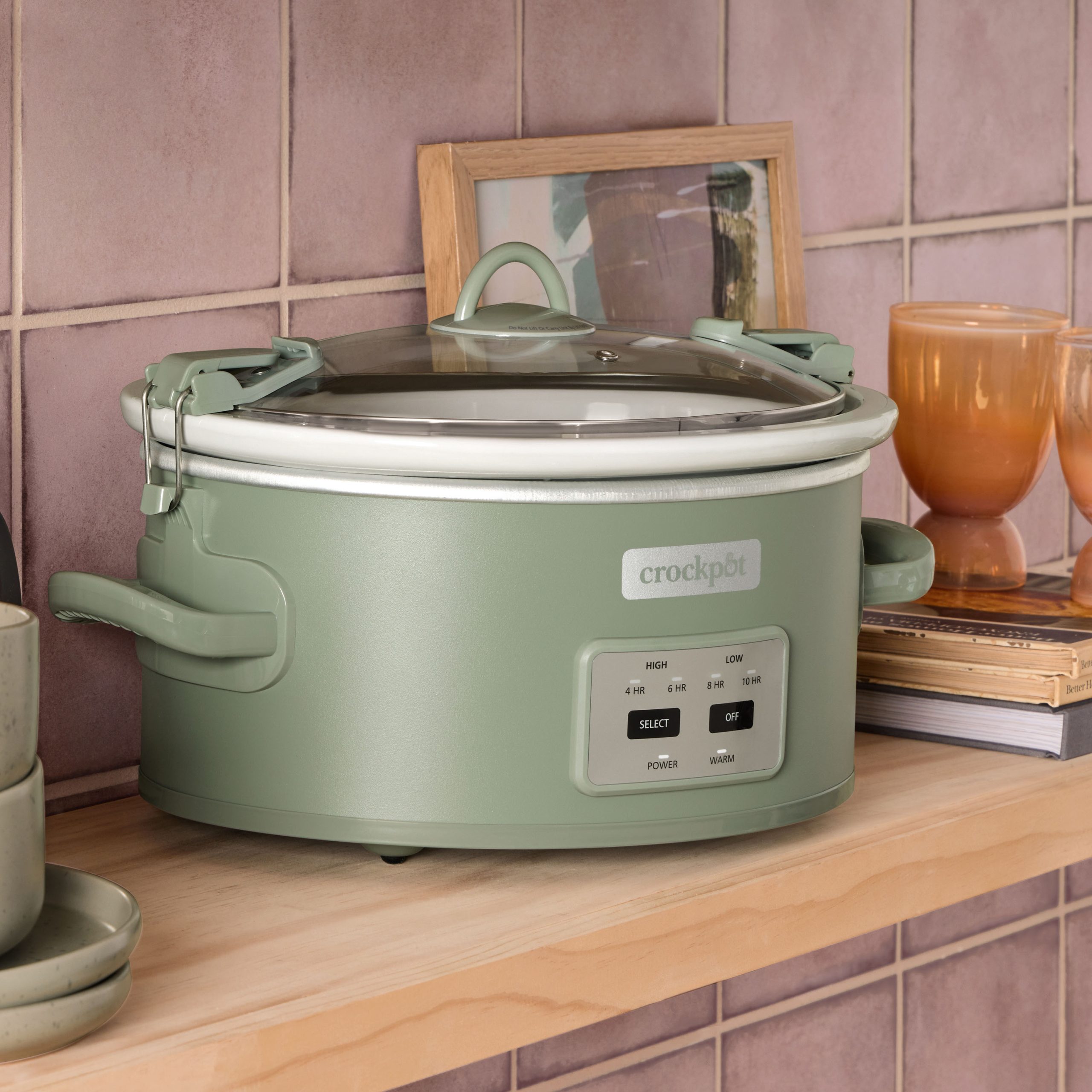 Crock-Pot® Programmable Design Series 6-Quart Cook & Carry Slow Cooker, Moonshine - Image 6