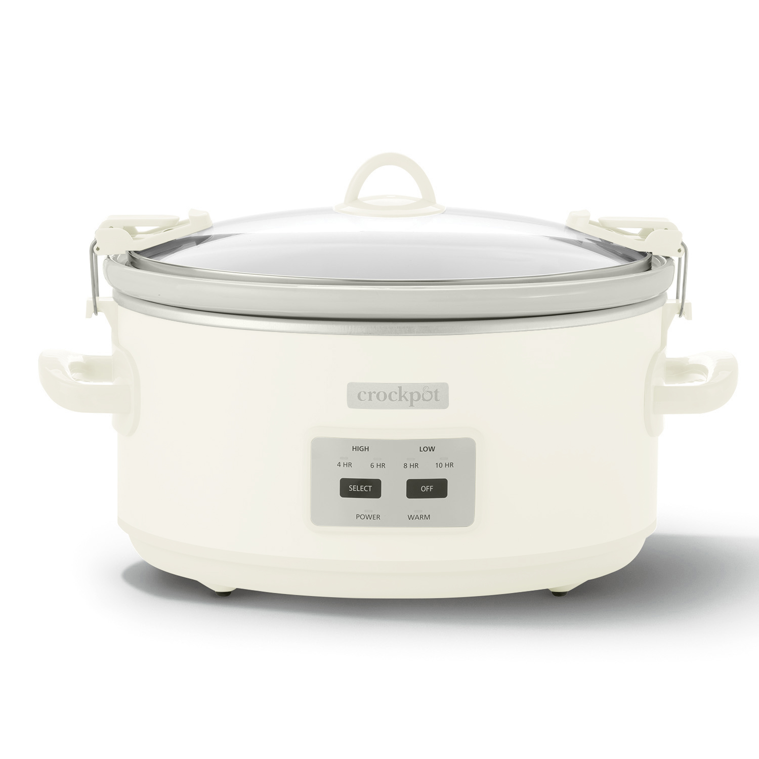 Crock-Pot® 7 Qt. Cook & Carry Programmable Slow Cooker with Carry Bag, Oat Milk Cream