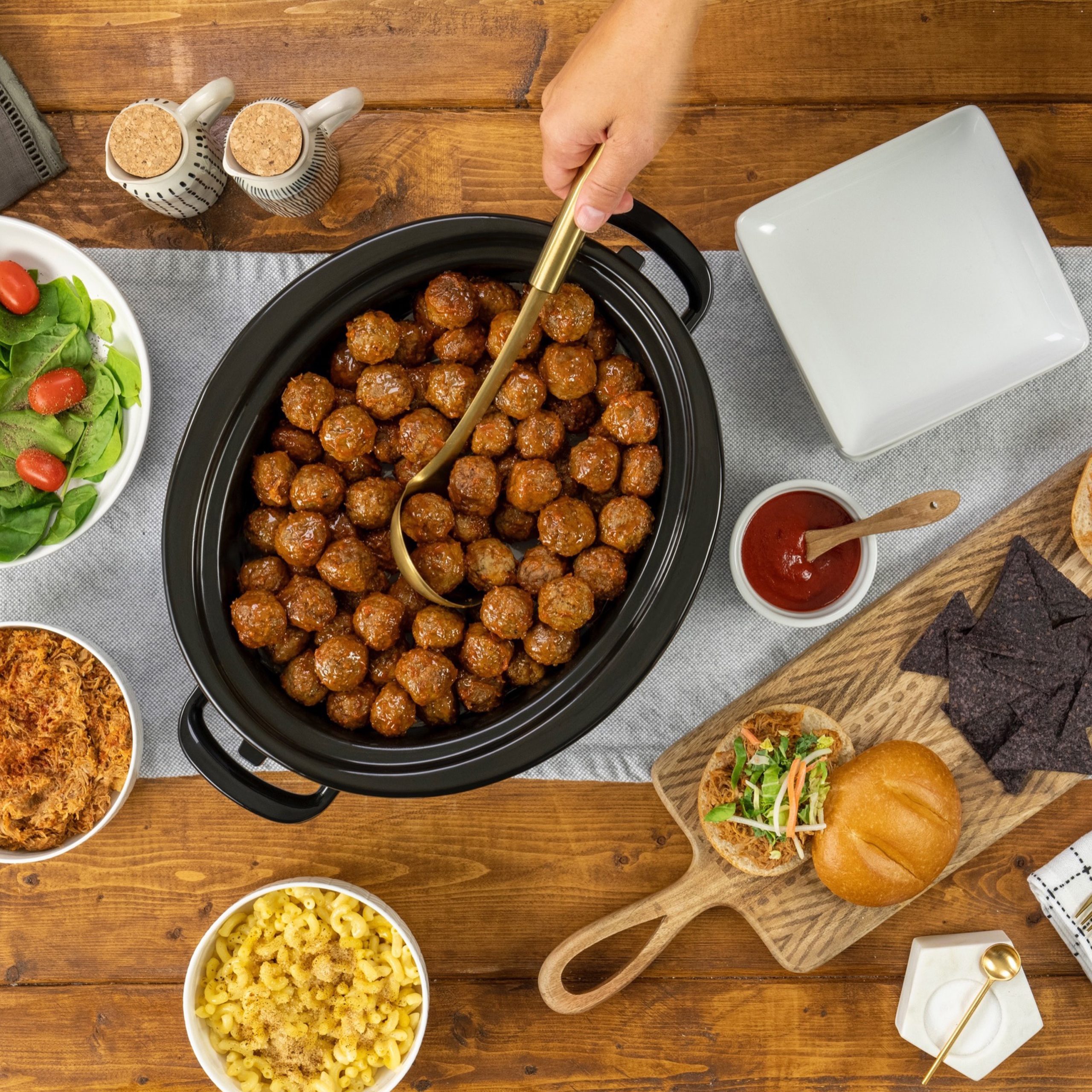 Crock-Pot® One-Touch Control 6-Quart Cook & Carry Slow Cooker, Matte Black - Image 8