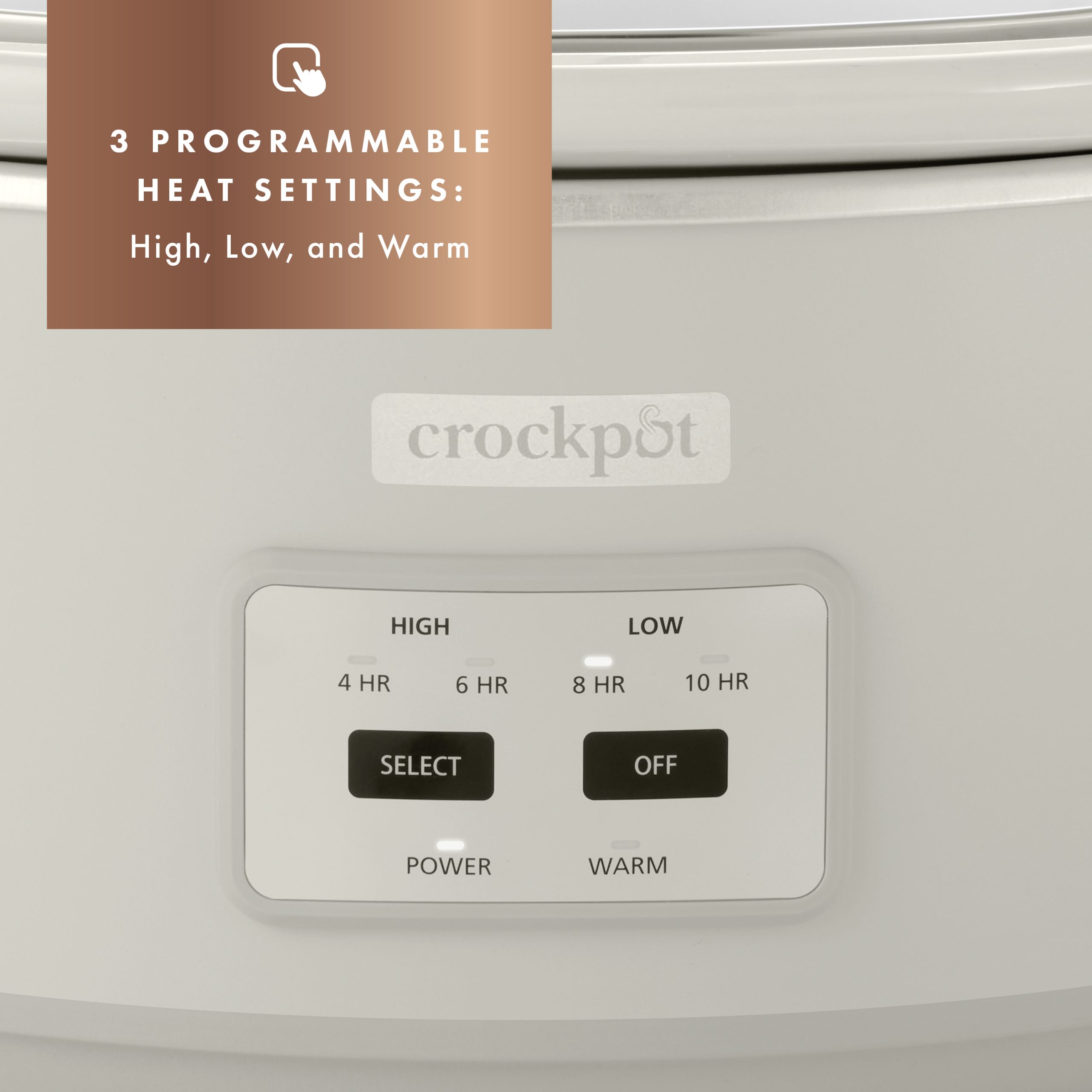 Crock-Pot® 7-Quart Cook & Carry® Slow Cooker, Mushroom - Image 3