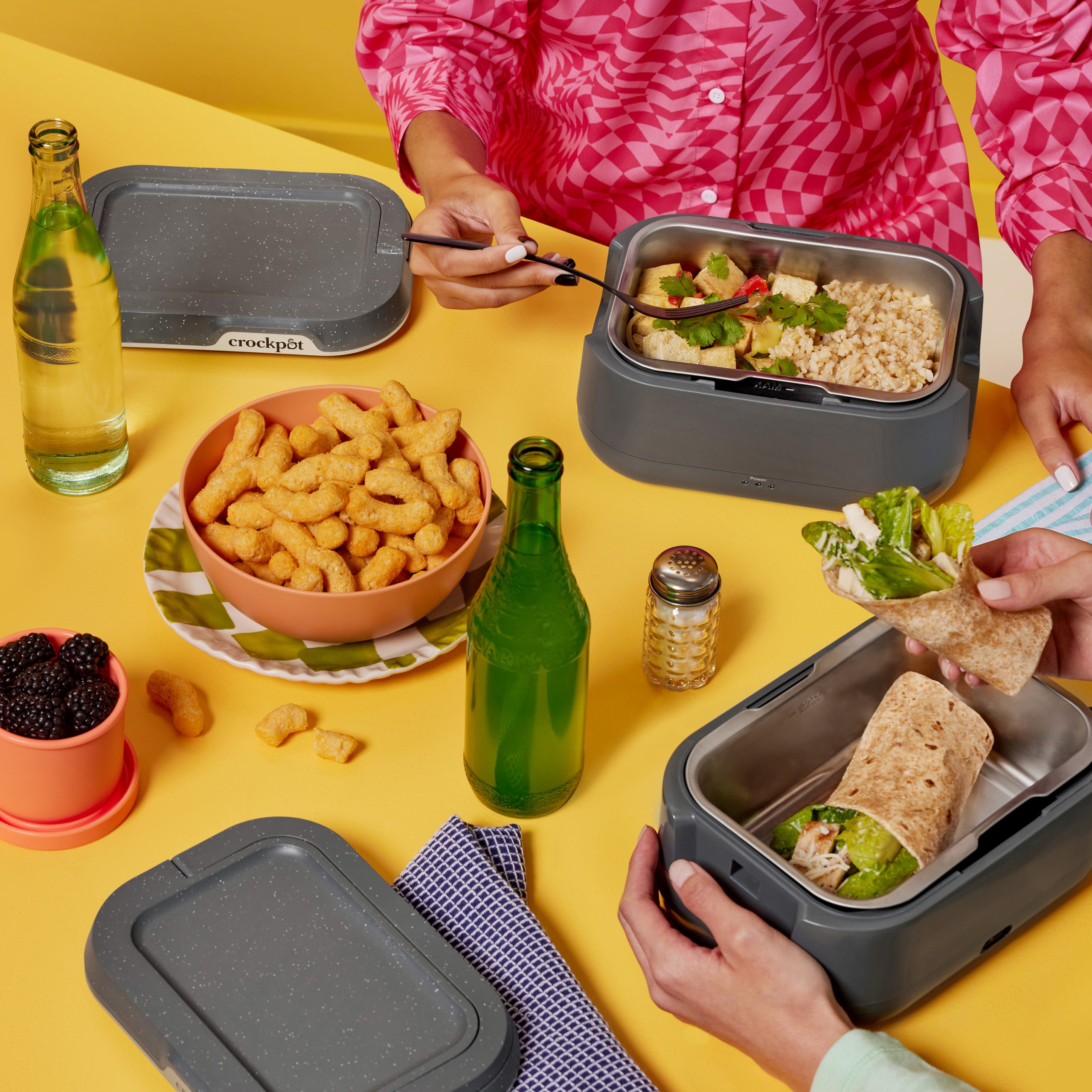 Crock-Pot GO Portable Food Warmer, Electric Lunch Box with Detachable Cord - Image 3