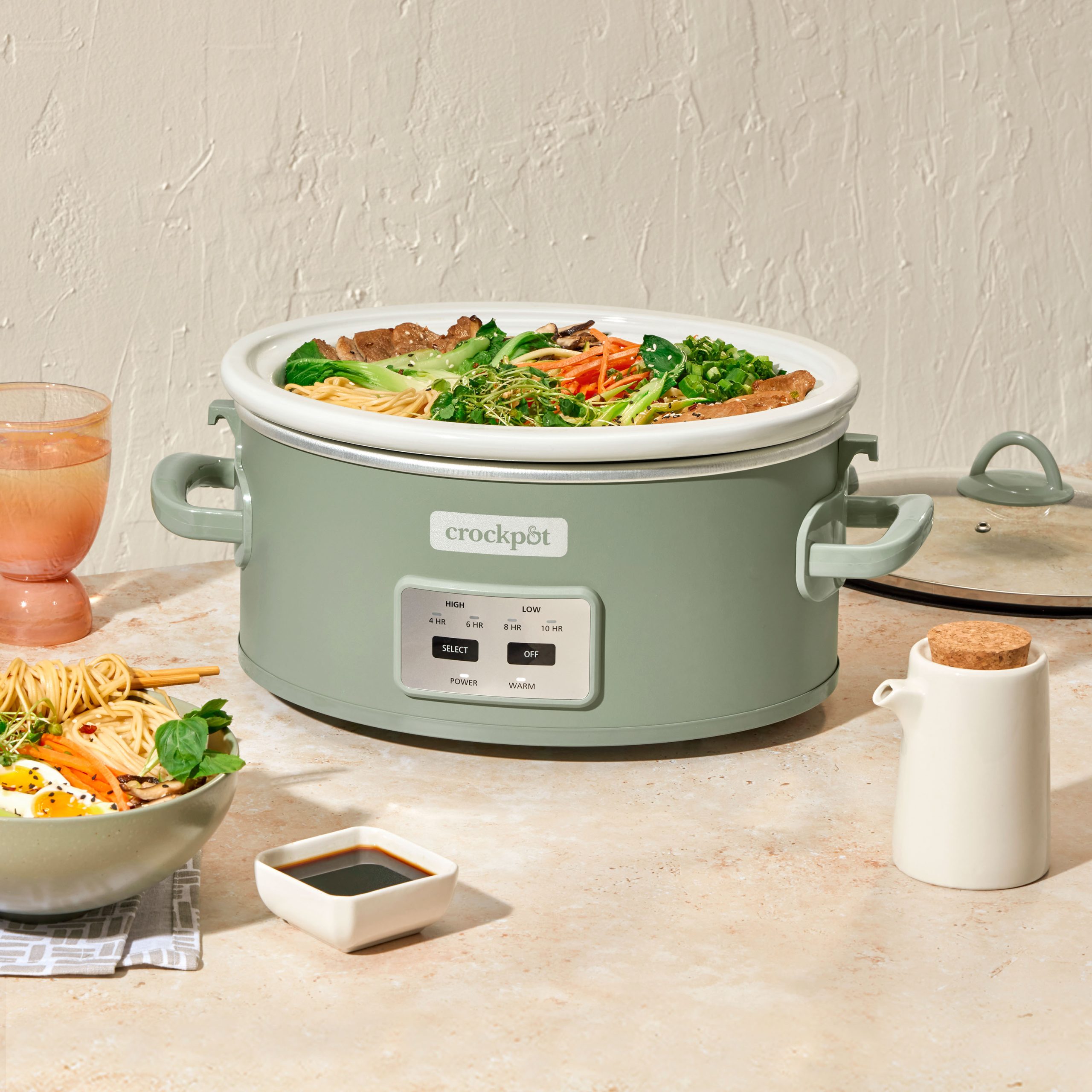 Crock-Pot® Programmable Design Series 6-Quart Cook & Carry Slow Cooker, Moonshine - Image 5