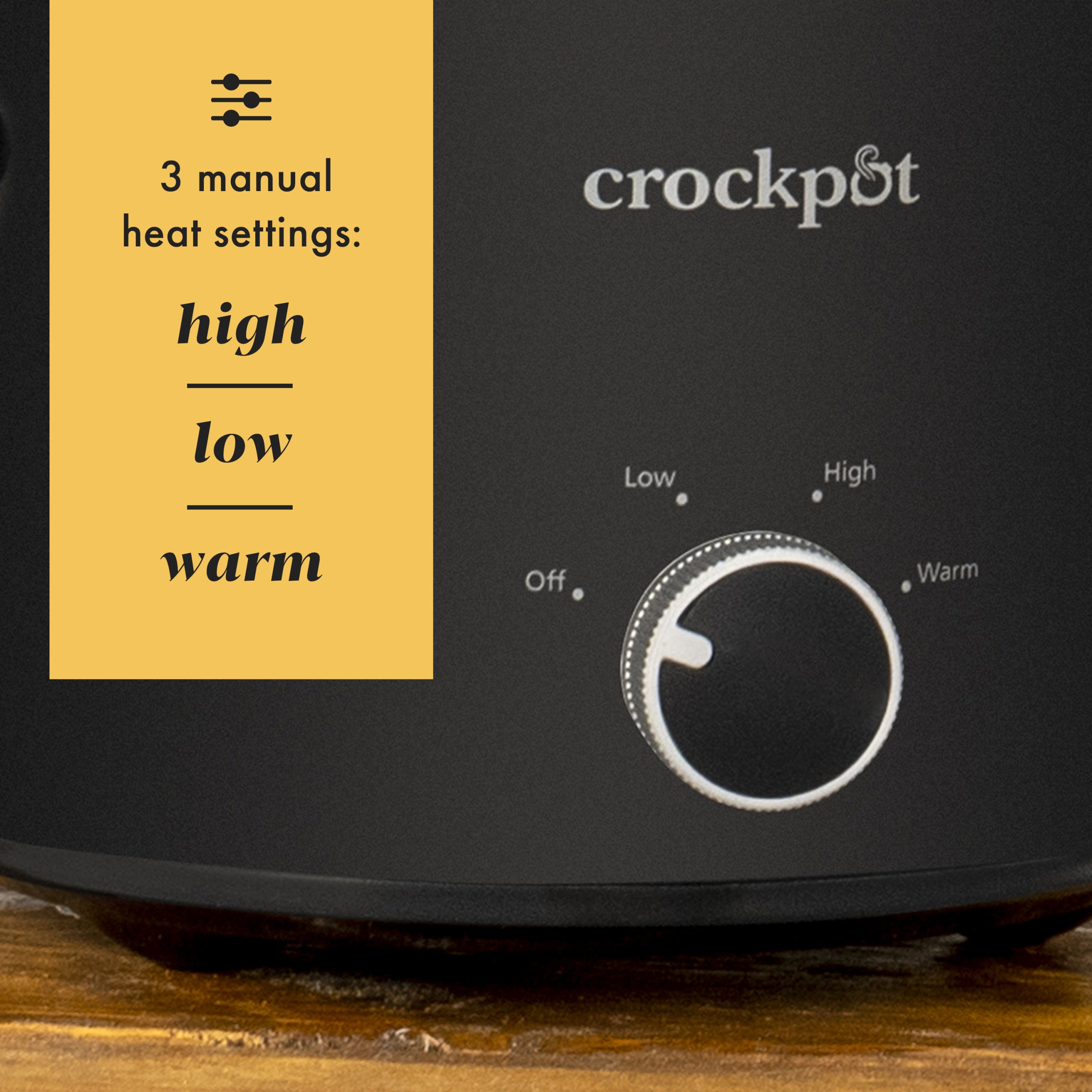 Crock-Pot® 2-Quart Classic Slow Cooker, Small Slow Cooker, Black - Image 4