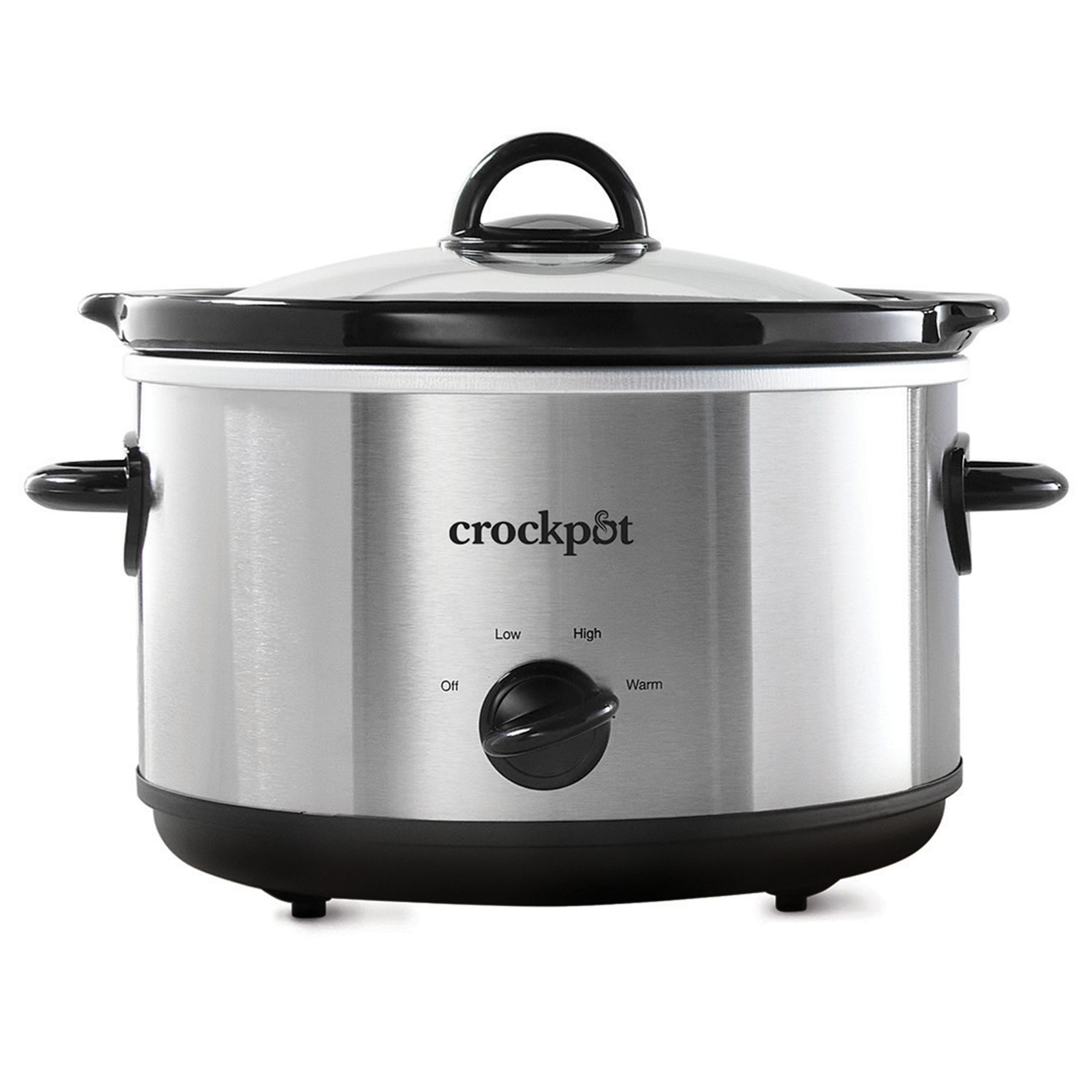 Crock-Pot® Manual 4.5-Quart Slow Cooker, Silver