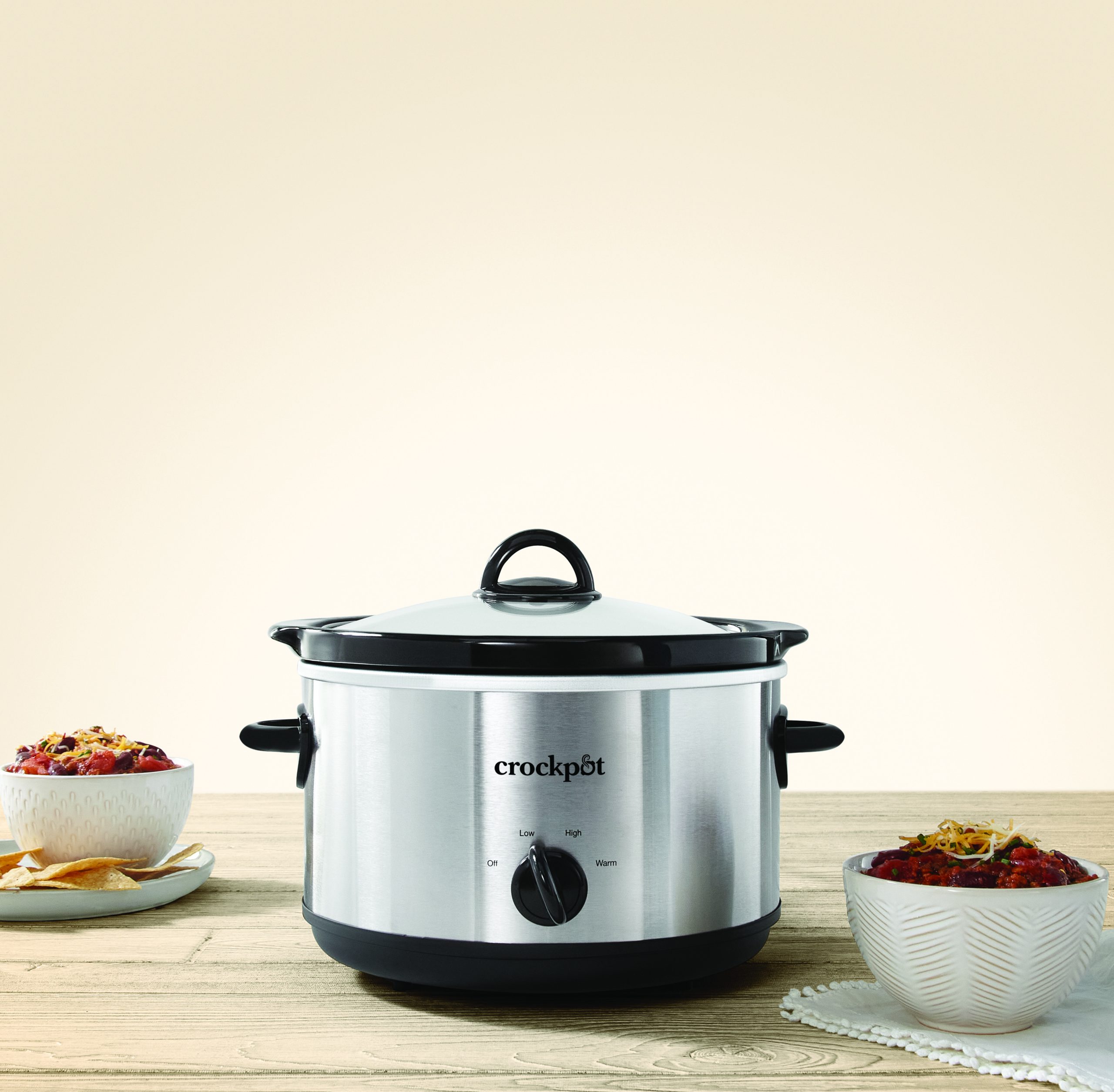 Crock-Pot® Manual 4.5-Quart Slow Cooker, Silver - Image 2